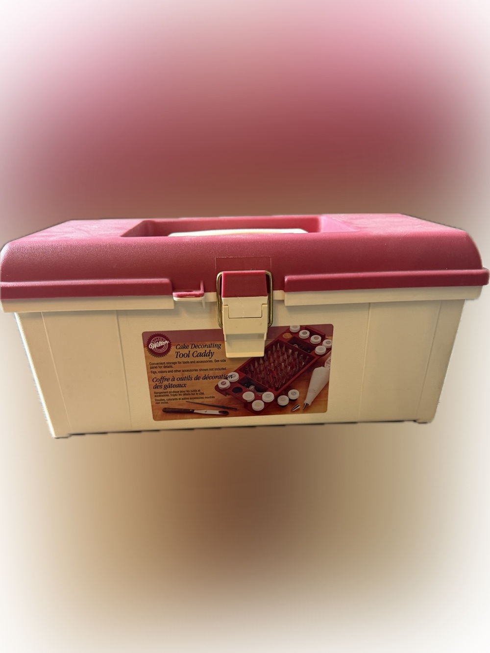 Vintage Wilton Cake Decorating Tool Storage Box